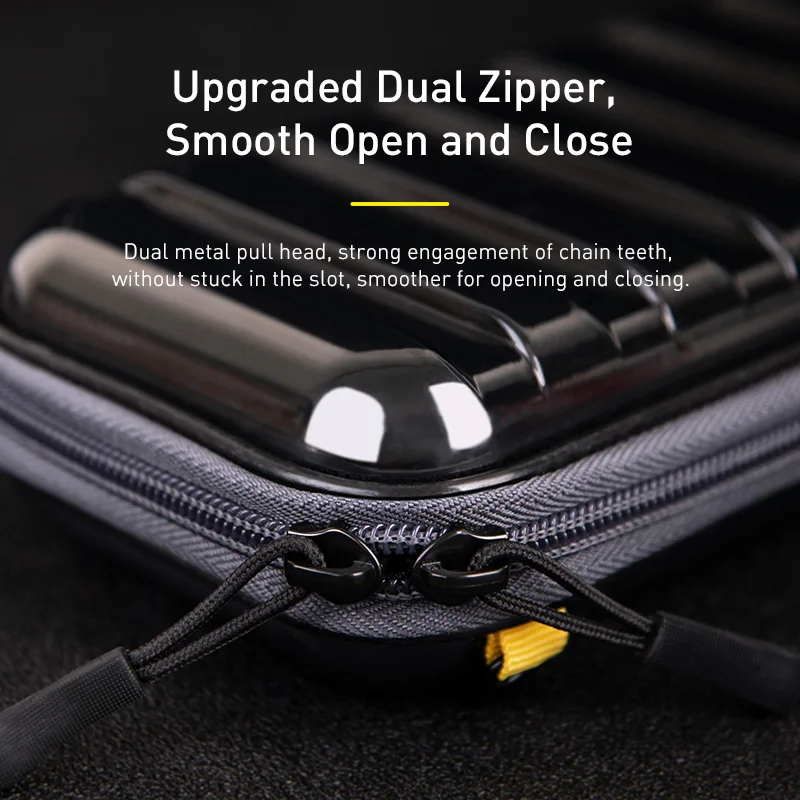 Baseus Shockproof Storage Bag USB Cable Card Charger Mobile Phone Earphone Bag PC Waterproof Organizer Bag Travel Accessories