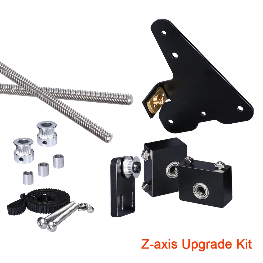 Z axis Upgrade Kit алюминиевый профиль одиночный двойной Натяжной комплект натяжных роликов подшипник кронштейн 3d части принтера для CR10 Ender3 двигателя