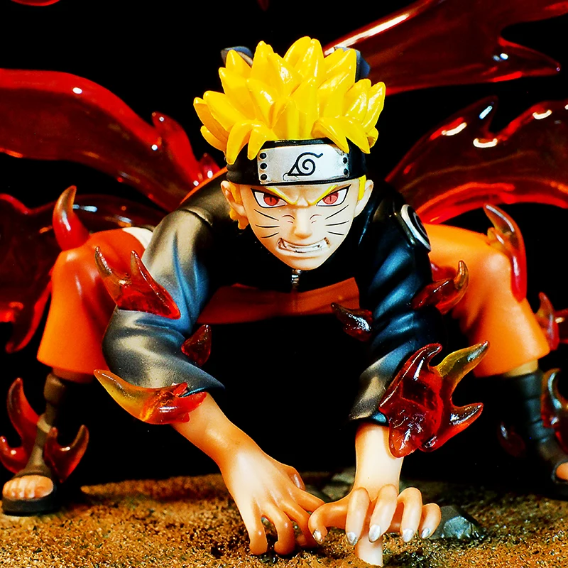 Наруто кьюби Узумаки статуя ПВХ фигурку аниме Dragon Ball Ураганные Хроники Курама