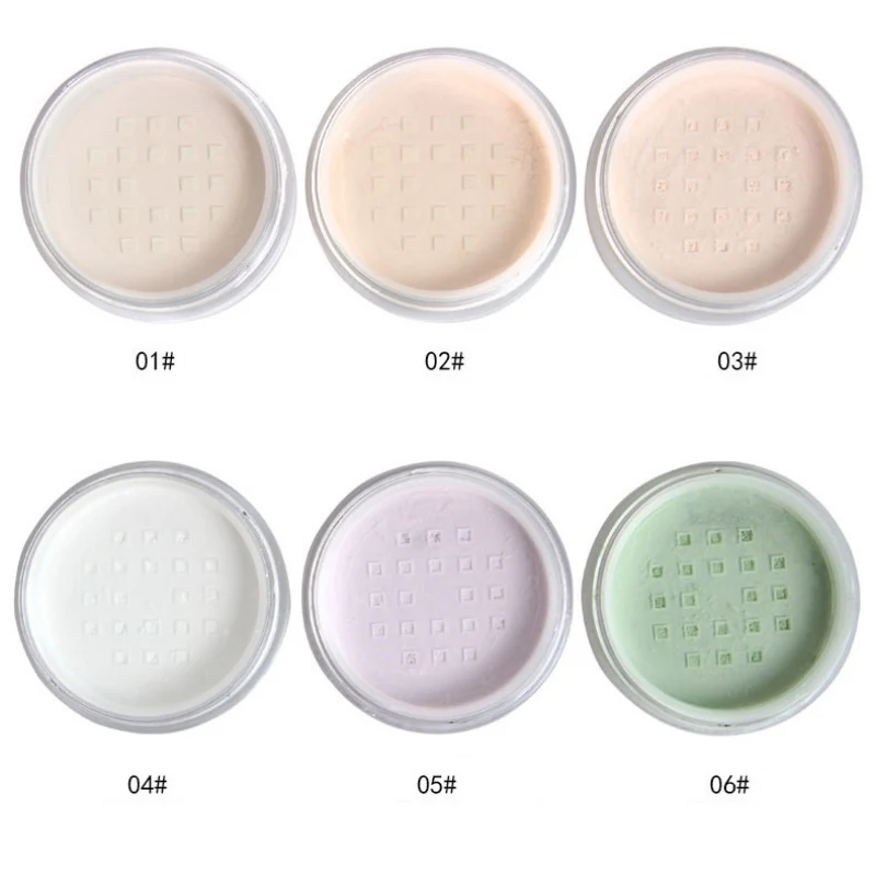 Makeup Loose Powder Oil-control Even Skin Color Cover Blemishes Makeup Setting Powder uff1a