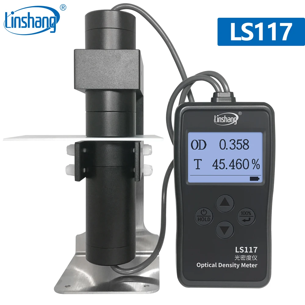 Linshang LS117 денситометр Оптический измеритель плотности тестирование точечной
