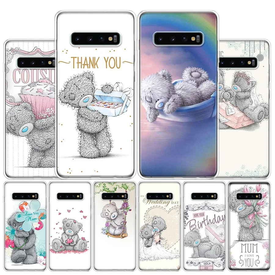 Чехол для телефона Teddy Me To You Bear Samsung Galaxy S10 S20 Ultra Note 10 9 8 S10E S9 S8 S7 Edge J4 J6 J8 Plus + чехол