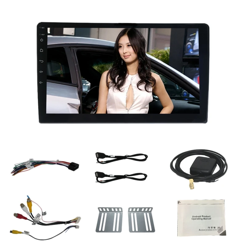

9-Inch Android 8.1 Universal Car Radio 2Din Car Radio Dvd Player Gps Navigation Wifi Bluetooth Mp5 Player Rear