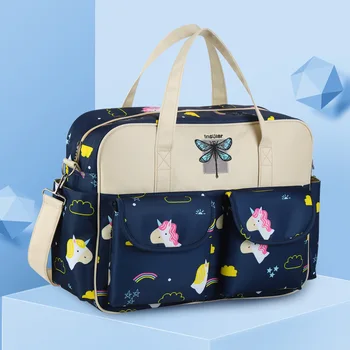 

New Outdoor Mommy Bags Mommy Maternity Diaper Bags Solid Fashion Large Capacity Women Nursing Bag For Baby Care Stylish 2020