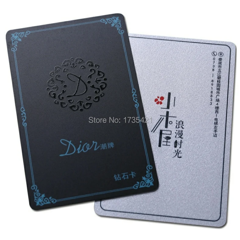 Custom full color cr80 size pvc playing gift card magnetic card vip card