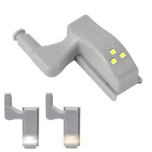 Шкафчик шкаф гардероб шифоньер кухня дом встроенный шарнир свет беспроводной шкаф датчик освещенности светодиодный свет