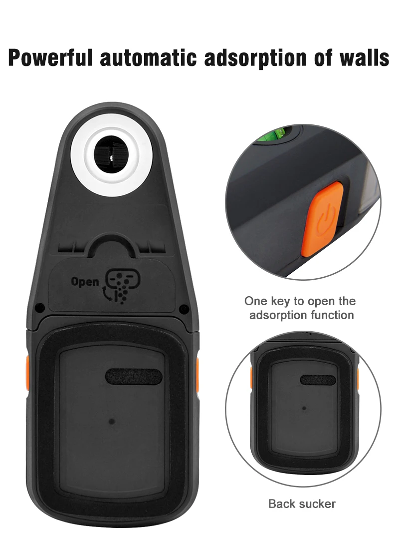 Laser Level Support Drill Dust Collector Electric Vacuum Suction Tool Two Bubbles L-Shape Bracket, Drilling BOX Support LOMVUM