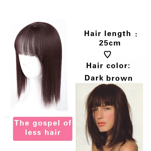 BUQI, 14 дюймов, натуральный цвет, прямые волосы на голову, заколки для волос, синтетические волосы на заколках для париков, увеличивают количество волос для женщин - Цвет: 2I33