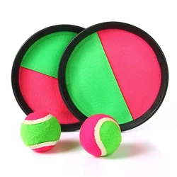Velcro ventouse balle collante main lancer attraper jeu pour enfants enfants adulte sensoriel jouer en plein air amusant jouets Sport 