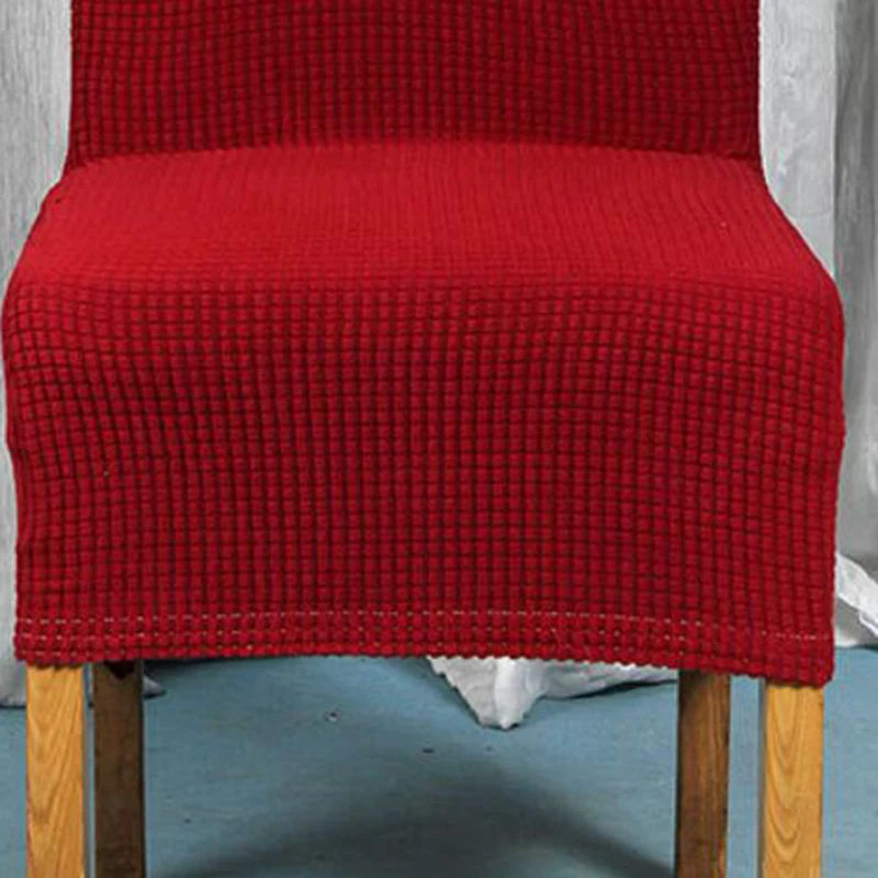 Домашний чехол для кресла спандекс Strench кухня столовая чехлы на стулья для отелей вечерние свадебные чехлы для стула чехол для сиденья Чехол для стула