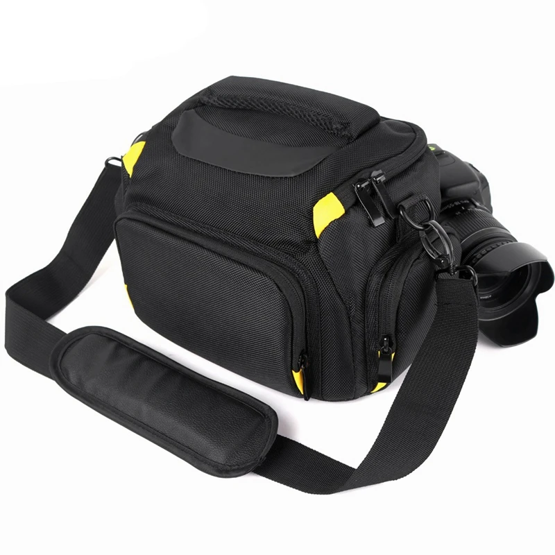 Водонепроницаемый Dslr камера сумка чехол для sony A7 Ii Iii A7R2 A58 Nikon D7200 D7500 D3400 D90 P900 Canon 750D 200D 6D 5D плечо