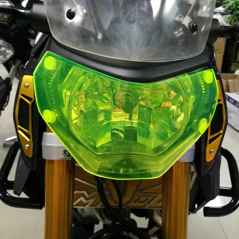 KODASKIN ABS Front Headlight Screen Lens Cover Protection for Kawasaki Z650 2017