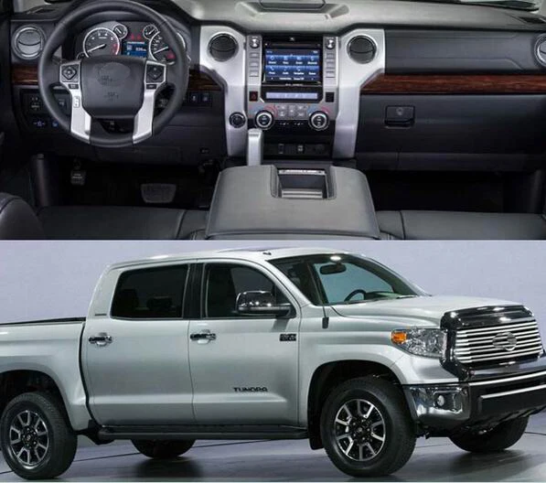 Автомобиль Fascias Аудио Панель рамка Dash комплект для Tundra