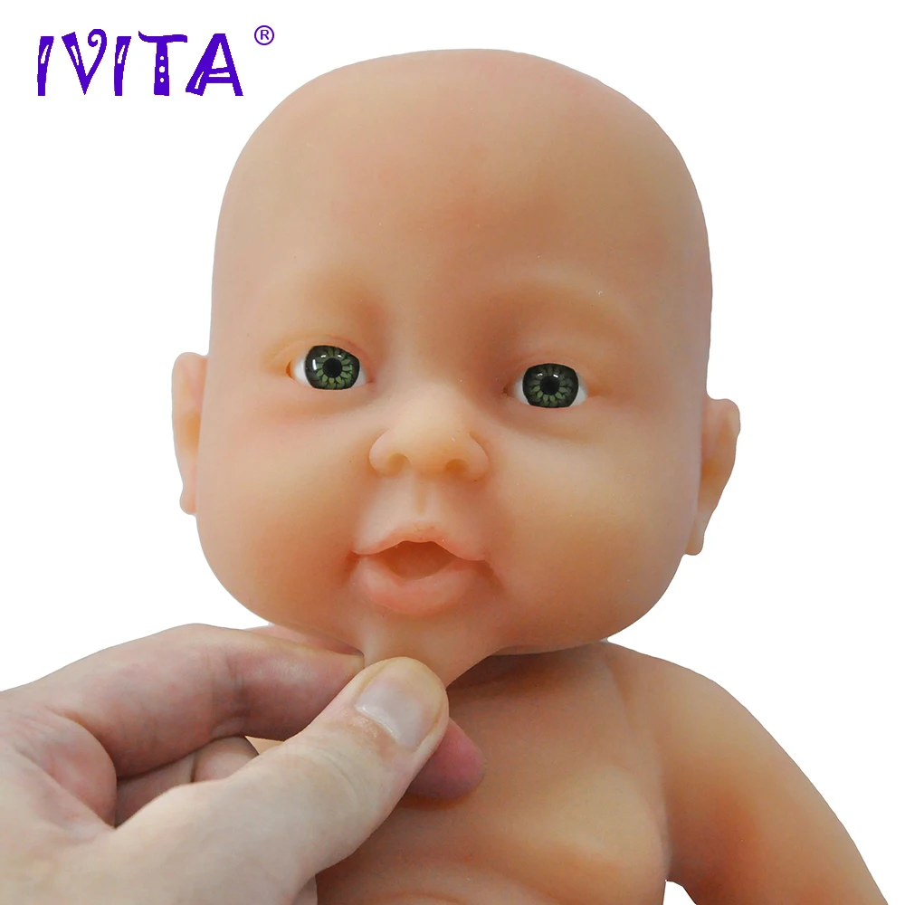 Отправить из США и Китая IVITA WG1503 41 см 2000 г полный Силиконовый Reborn Baby Girl куклы