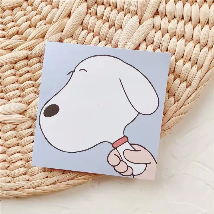 Peanuts Rogue Dog мультфильм Charlie Kawaii блокнот для заметок Sticky Note N Times стикер бумага для заметок книга для сообщений канцелярские принадлежности блокнот офис
