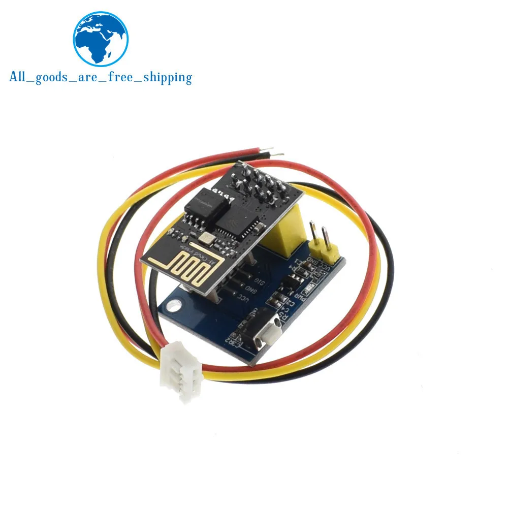 TZT ESP8266 ESP-01 ESP-01S RGB светодиодный модуль контроллера для Arduino IDE WS2812 светильник кольцо умный электронный DIY