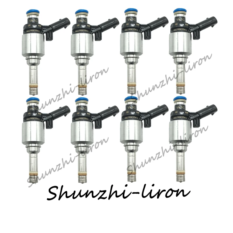 8 шт. топливный инжектор для Volkswagen Passat Magotan Tiguan A4L 2,0 T Pa сопло 0261500168 06J906036G