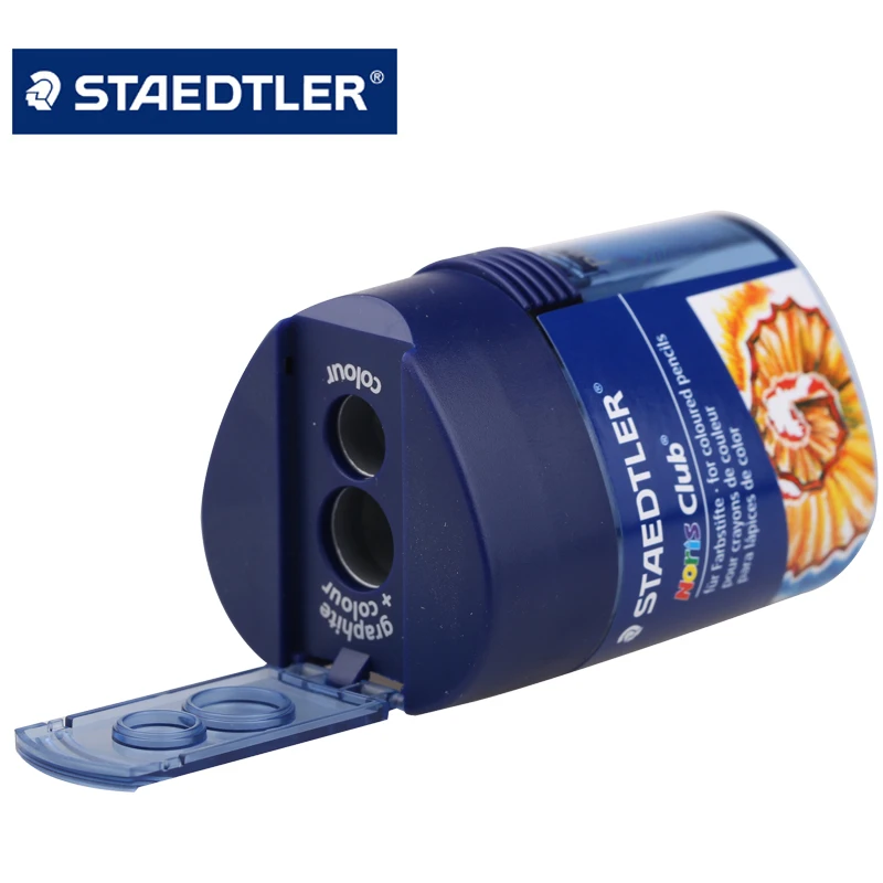

Staedtler 512 128 Double Sharpener Noris Club triangular, 10 Pieces in Cardboard Box
