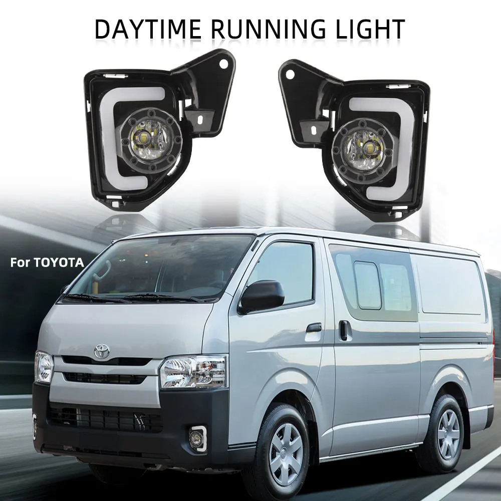 Светодиодный ные противотуманные фасветильник для Toyota Hiace 2014-2018 передние фары