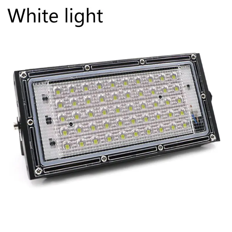 led track lighting LED Floodlight Outdoor Spotlight 50W Wall Washer Lamp Reflector IP65 110V spotlight christmas lights