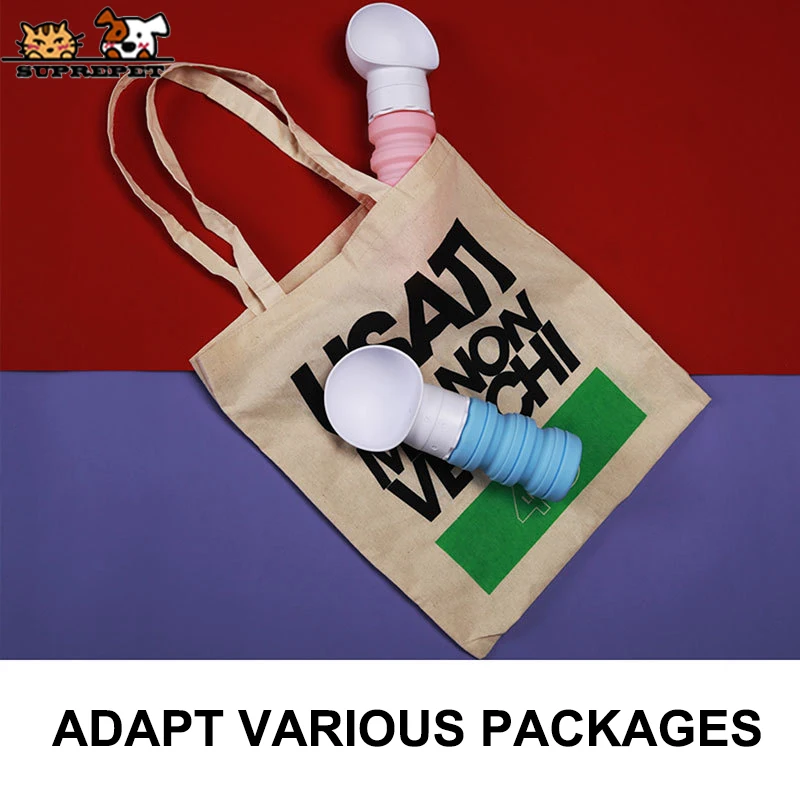 SUPREPET масштабируемый дозатор для воды собак нетоксичный силиконовый Pet бутылка