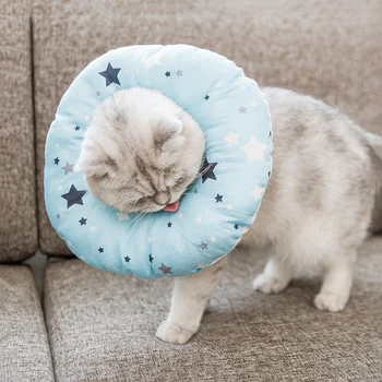 

Pet Cat Dog Universal Collar Soft Protective Cover Ring Anti-licking Bite Dog Headgear Medical Rabbit Hamster Stuff Accessories