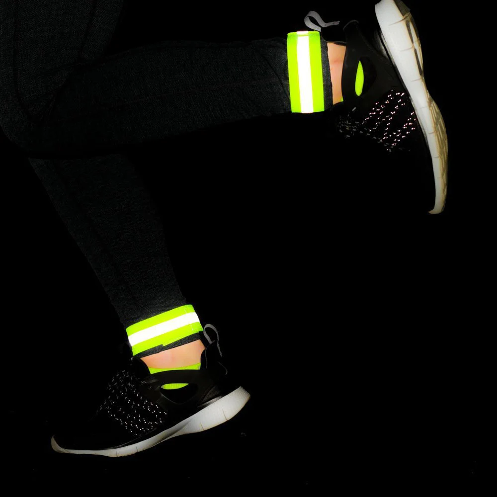 Reflective Cycling Arm Belt Outdoor Sports Night Safety Running Riding Armband Pants Leg Warning Strips Reflective Tape BC0130 (10)