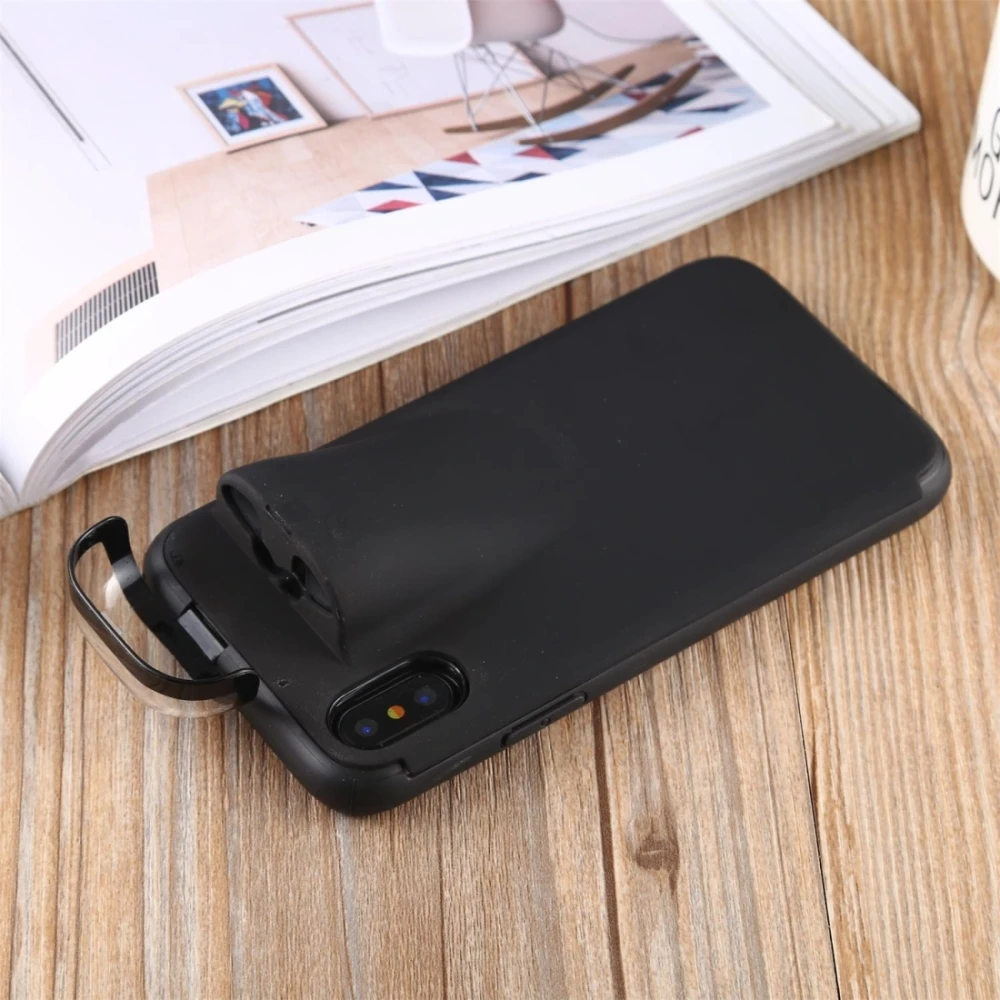 Чехол для iPhone X XS XR XS MAX PC+ TPU противоударный защитный чехол-накладка с коробкой для хранения AirPods