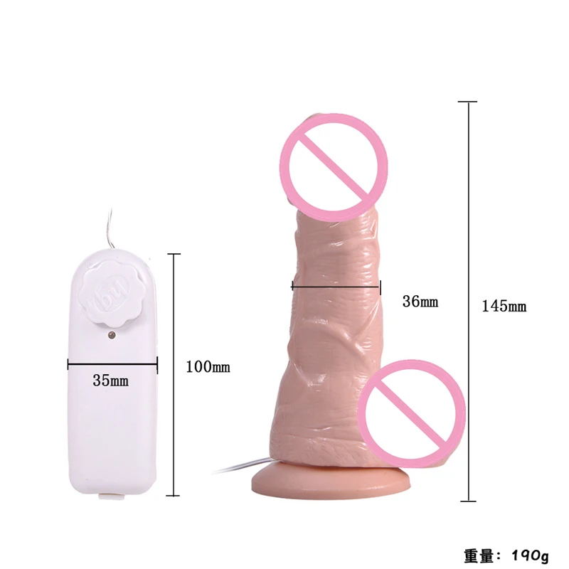Vibrating Silicone Dildos 8