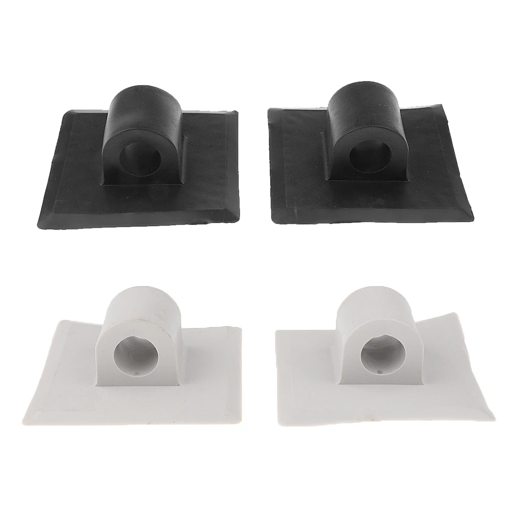 2 Pcs Kayak Trolling Fishing Boat Rubber Dinghy Engine Motor Mount Mounting Holder Bracket