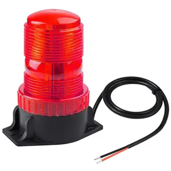

12-30V Waterproof Tractor Rotation Flashing Light 15w Led Strobe Flashing Light Warning Emergency Ratating Safety Alarm Lights