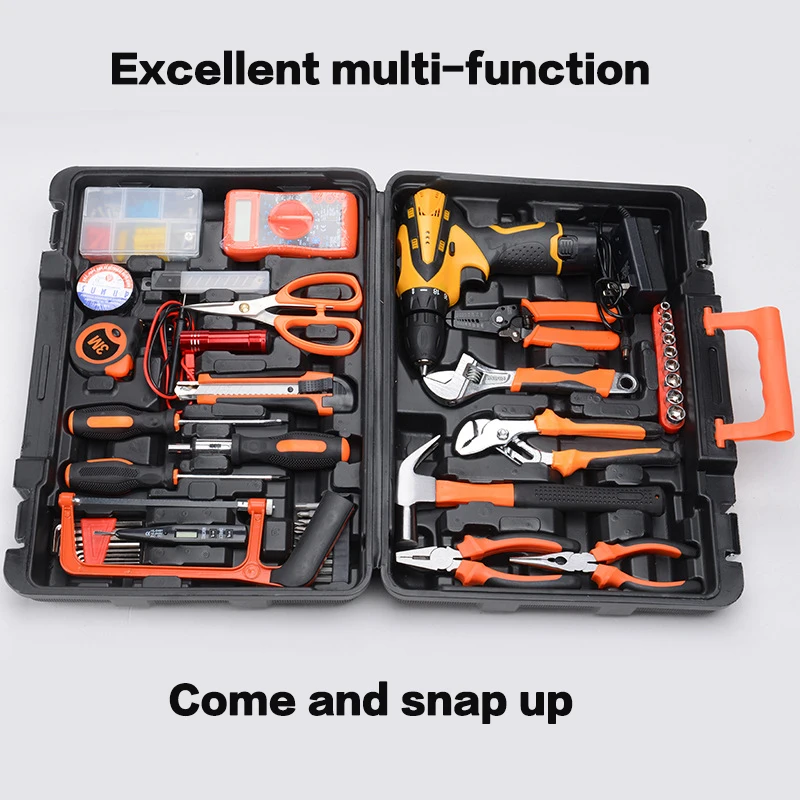 Hot Product  Home Improvement Maintenance Multimeter Rechargeable Hand Drill Set Combination Tool Household Tool