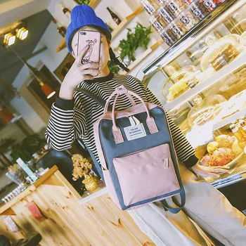 

2020 new backpack ladies Korean student bag school style simple casual travel bag women's