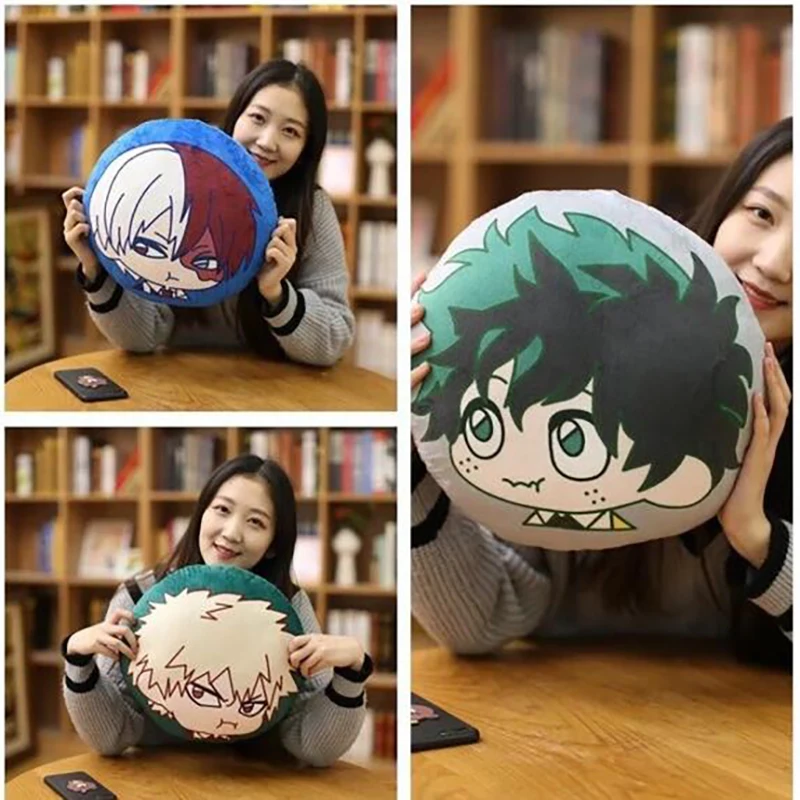 48 см аниме чучела плюшевая My Hero Academy Midoriya izku плюшевая кукла Todoroki Shoto чучела плюшевая подушка для объятий Подарочные игрушки TZP028