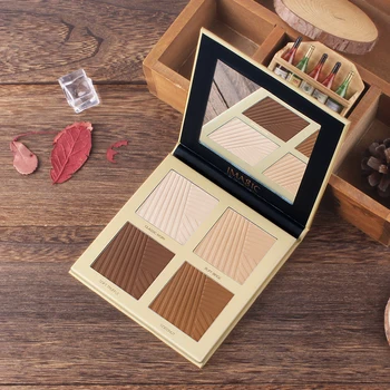 

Female high-gloss shadow repair capacity concealer repair nose shadow silhouette brightening skin tone repair powder W1