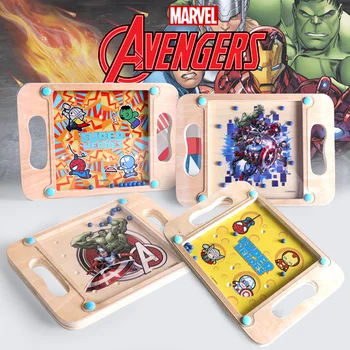 

Marvel Heroes 3D Intellect Puzzle Ball Maze Game Children Balanced Ball Card Board Game Adult Cube Puzzle Education Balance Maze