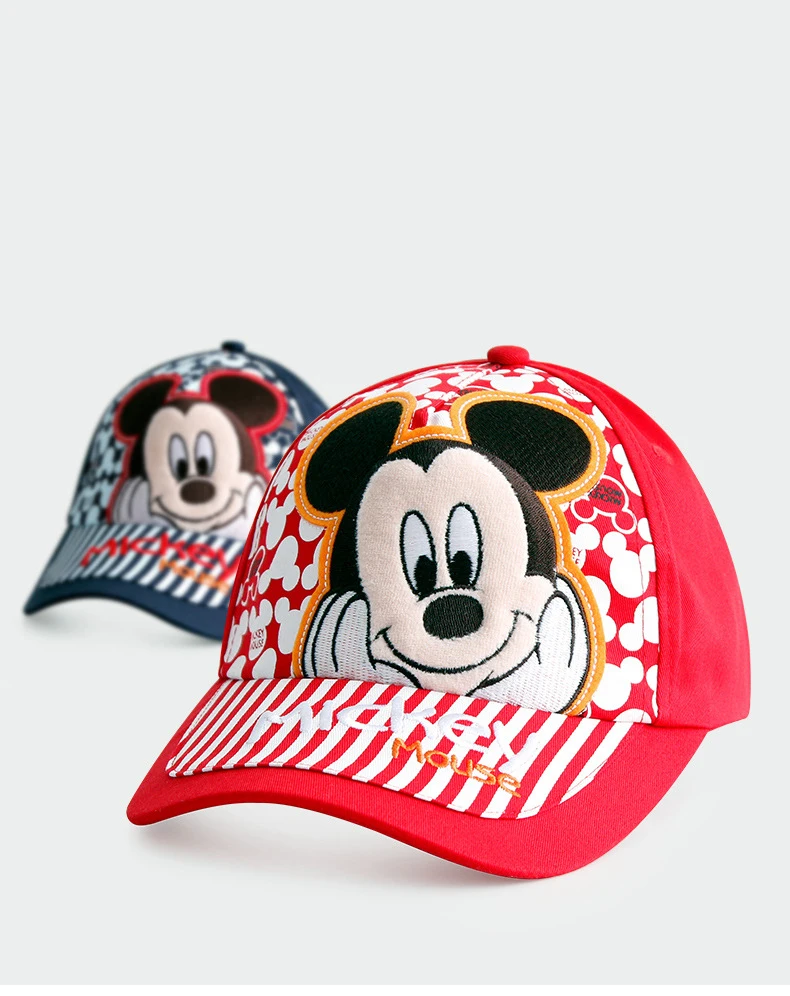 Детская кепка disney; сезон весна-лето; детская Солнцезащитная шляпа; детская бейсболка; мягкая Солнцезащитная шляпа