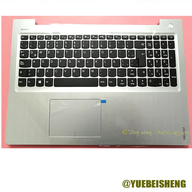 

Новинка для Lenovo IdeaPad 510S-15 310S-15 310S-15ISK 310S-15IKB Подставка для рук Латиноамериканская клавиатура верхняя крышка Сенсорная панель 5CB0M44076