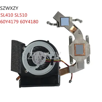 

For Thinkpad SL410 SL510 CPU Cooling Radiator + Fan 60Y4179 60Y4180 100% work