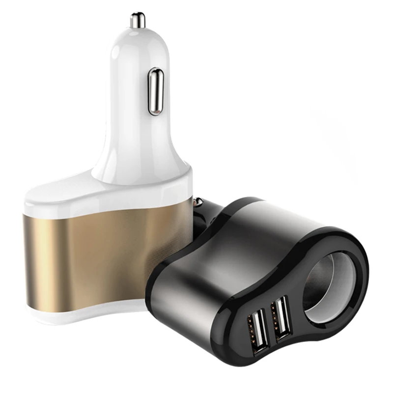 Автомобильное зарядное устройство с двумя USB-портами для прикуривателя |