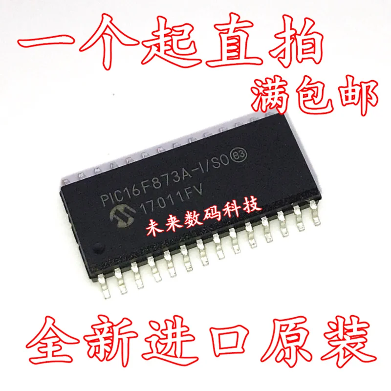 

10pcs/lot PIC16F873 PIC16F873A-I/SO PIC16F873A SOP28