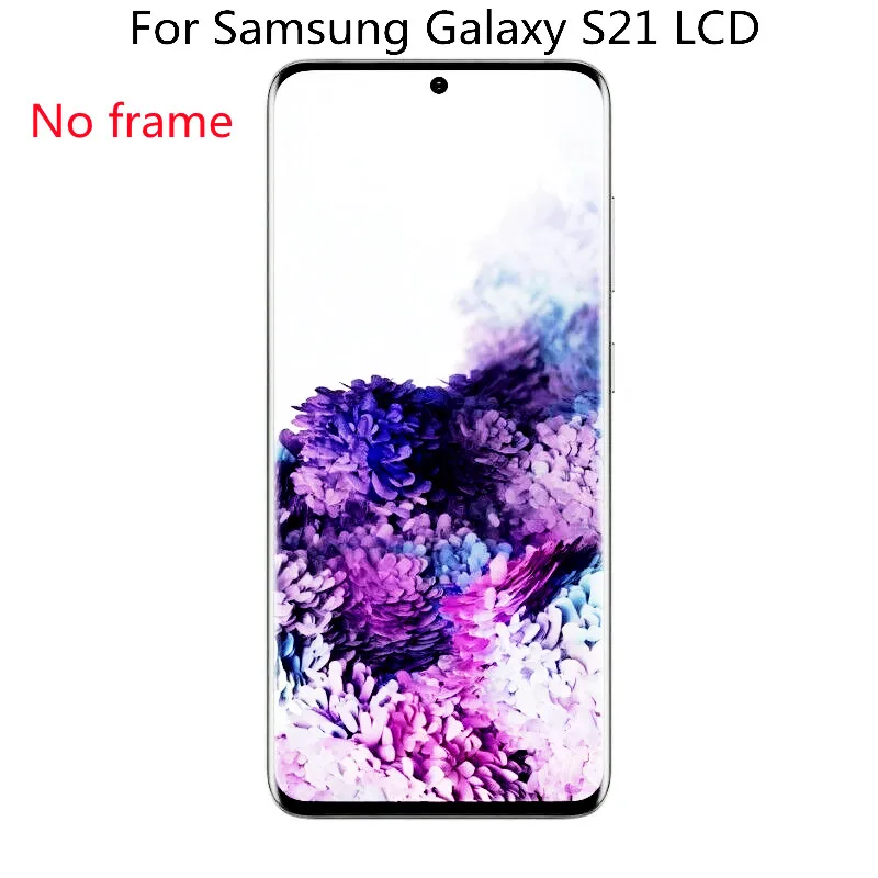 Original Super AMOLED For Samsung Galaxy S21 Lcd G991 G990F/DS No frame