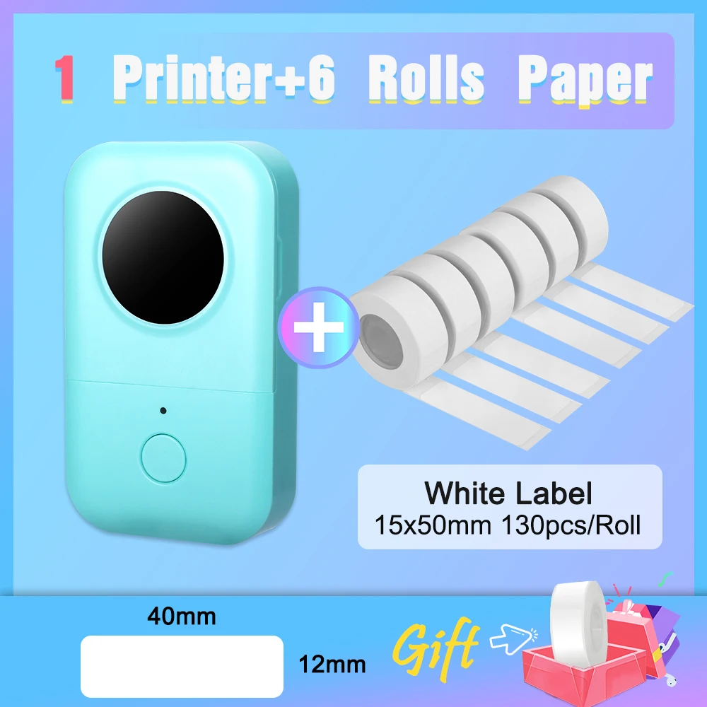 New Version Phomemo D30 Smart Mini Label Maker Wireless Thermal Label