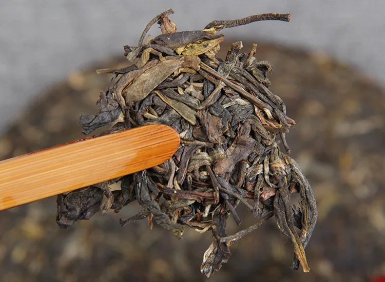 357 г MengHai сырой пуэр чай сырье 2009 сделано в 2013 Юньнань Зеленый чай Органический пуэр Китай Pu erh чай Китайский pu er чай