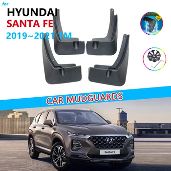 

Mudguards for Hyundai Santa Fe 2019 2020 2021 TM 4th 4 Gen Car Accessories Fender Mudflaps Mud Guard Splash Flaps