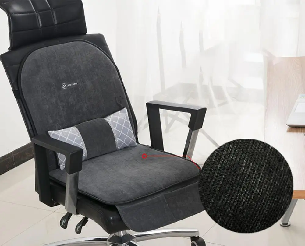 

Heating Cushion Warm-up Mat Seat Cushion Back Heating 3 Sets