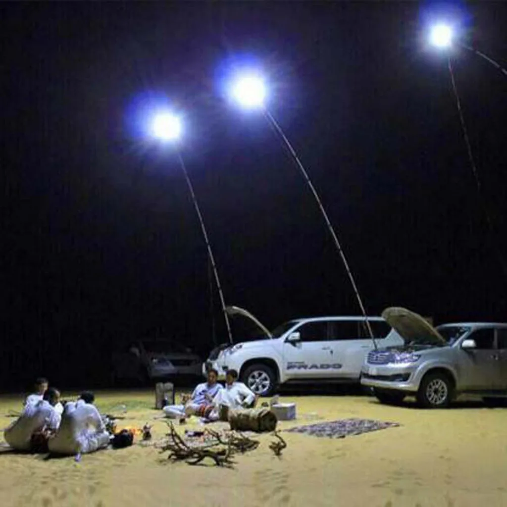 Телескопический COB стержень светодиодный фонарь для рыбалки на открытом воздухе, кемпинга, светильник, лампа для пешего туризма, барбекю, микросхема, аварийный сад