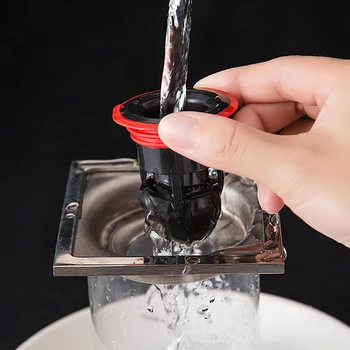 

Bathroom Shower Strainer Plug Trap Kitchen Sink Seal Drainer Insect Prevention Core Kitchen Sink Plastic Seal Drainer Core Hot