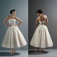 Слоновая кость Кружевное короткое свадебное платье цвета слоновой кости vestido de noiva curto branco Новые короткие свадебные платья с принцессой невесты сексуальные кружевные - Цвет: Слоновая кость