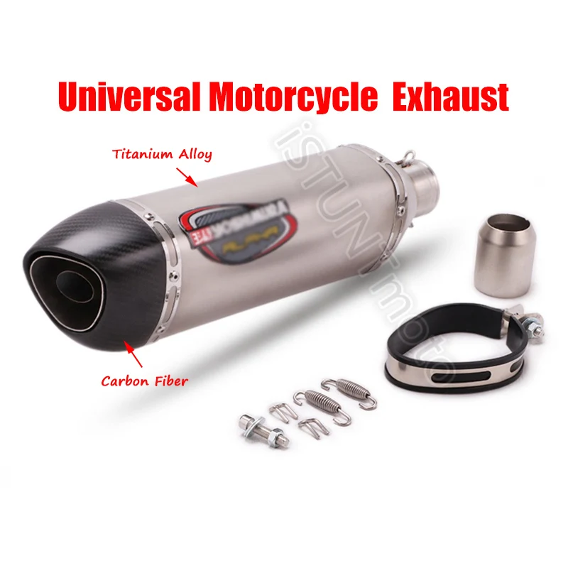 36-51 мм Универсальный мотоцикл Yoshimura выхлопная труба модифицированный глушитель с дБ убийца для NINJA400 GSXR250 R25 R1 R6 R3 CBR250R
